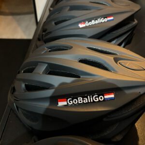 New bike helmets personalised for GoBaliGo 🇮🇩🇳🇱